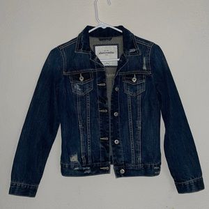 Abercrombie kids denim jacket